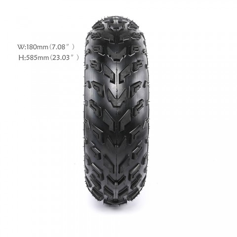 Tire 23x7-10 Wheels with Rims Tubeless Tire for Go Kart ATV UTV Quad Bike Buggy