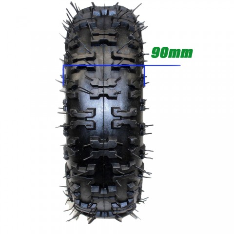 Tire W/ Inner Tube 4.10x3.50-4" For Off Road ATV Quad Mini Pocket Bike Go kart