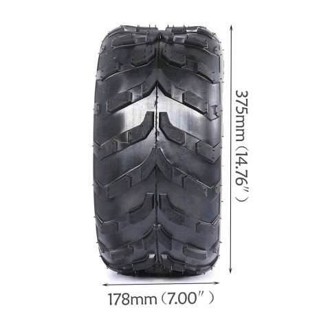 7" ATV Quad Bike Tire 16X8.0-7 Rear Front Tyre Wheel Tubeless 