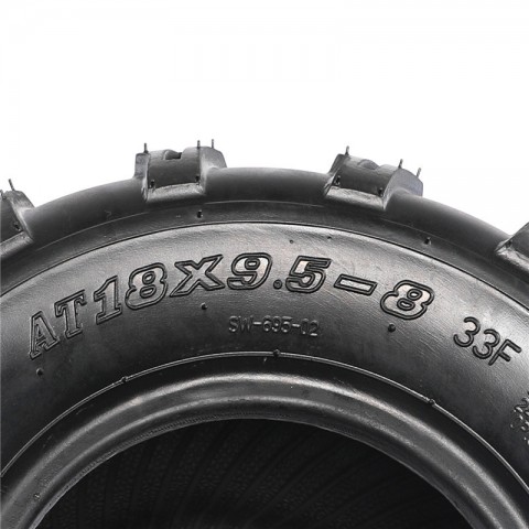 Sport ATV Tire Tubeless 18x9.50-8 18x9.5-8 4-PLY Off-road Drift Go Kart