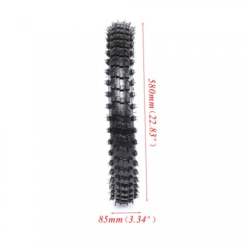 70/100-17'' Tire Tube 2.75-17 for Trail Pit Dirt Bike Tire