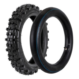 90/100-14 Rear Tire and Tube Motorcycle for 125cc 150cc 160cc Dirt Bike Pister