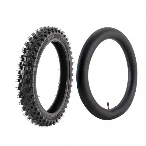 60/100-14inch Front Tyre With Tube For Motocross Off Road Dirt Bike