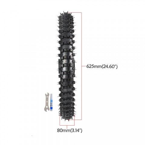 1.6x19" Front 70/100-19 Tire Rim Wheel Pit Bike KX100 CRF150 TTR125 CR85 CR80