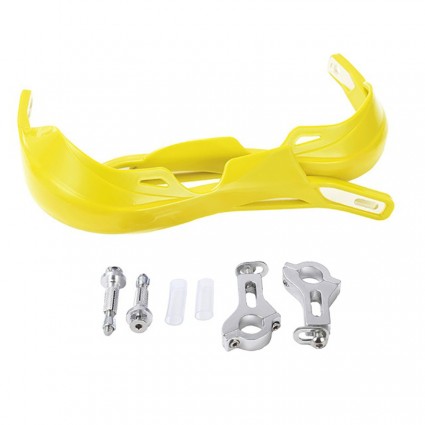 7/8" Motorcycle Handguards Hand Guards For off Road ATV Dirt Bike Yellow