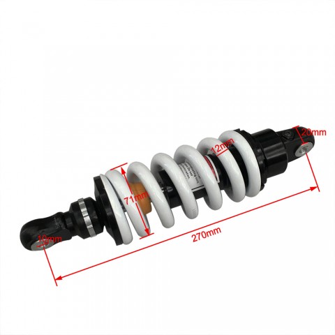 10.5" 270mm 1000LBS Rear Shock Absorber for Dirt Pit Trail Bike