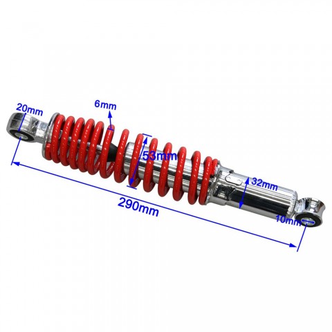 290mm 11.4" 400lbs Front Shock Absorber For 50-125cc Dirt Pit Bike