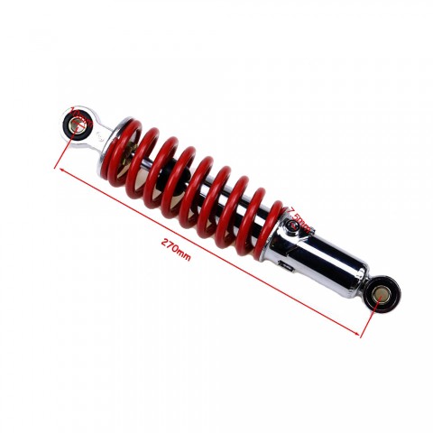 250mm 10" 700lbs Rear Shock Absorber For 50-150cc Go Kart Quad Pit Bike