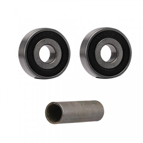 Bearings 6202RS W/ 12x53mm Axle Sleeve for 15mm Axle change to 12mm Wheel