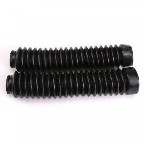 2pcs Fork Boots Shock Cover Protector Rubber Front Dust Gator Pit Bike