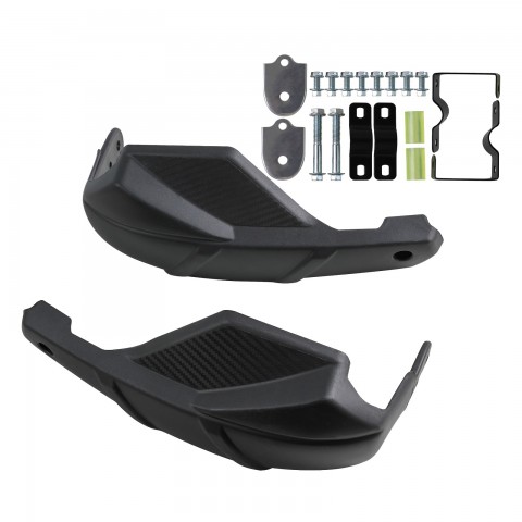 Universal 7/8" Black Handguards Mount Kit For ATV Quad Dirt Bike 