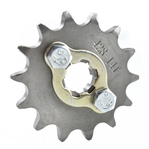 17mm 428 14T Front Sprocket Pit Dirt Bike 14Tooth Pitbike 110cc-150cc