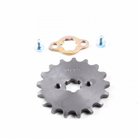 420 17T 17mm Front Sprocket For Lifan YX Engine Scooter ATV Dirt Bike