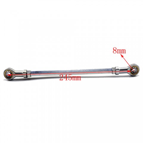 Steering Tie Rod with End Kit For Go Kart Racing Cart
