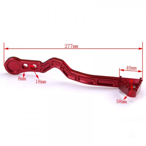 CNC Rear Brake Foot Pedal Lever Disc Brake for SDG SSR Pitpro 107cc 110cc 125cc