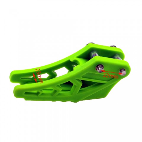 Motorcycle Plastic Chain Guide Guard Slider for Pit Pro Dirt Bike Green
