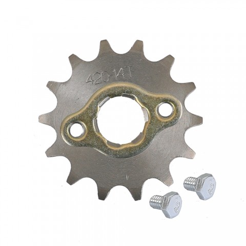 14T 20mm 420 Chain Front Sprocket Cog For Pit Dirt Bike ATV