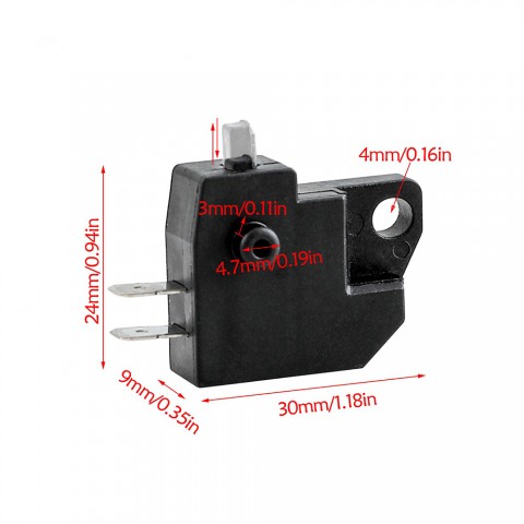 Motorcycle Left Right Brake Light Switch Electric ATV Quad Dirt Pit Bike Scooter