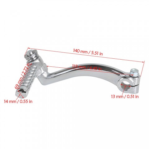 13mm Kick Start Lever for 4 Stroke GY6 125cc 150cc ATV Quad Scooter 