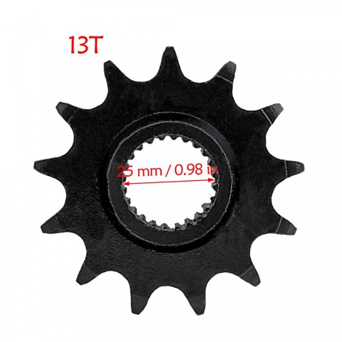 530 13T Front Sprocket For GY6 Engine ATV Go Kart Buggy Taotao Buggy