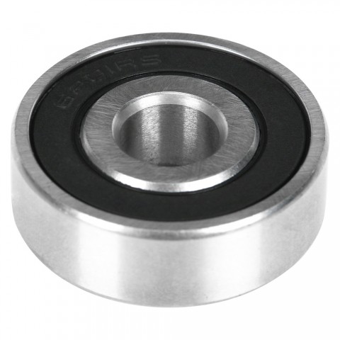 2pcs 6201RS Deep Groove Metal Double Shielded Ball Bearing