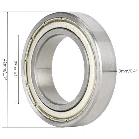 2x 6905Z Roller Ball Bearing For 50cc 70 90 110 125 150 250cc ATV Quad Go Kart