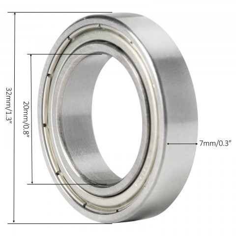 2x 61804 Z Roller Ball Bearing For 50cc 70 90 110 125 150 250cc ATV Quad Go Kart