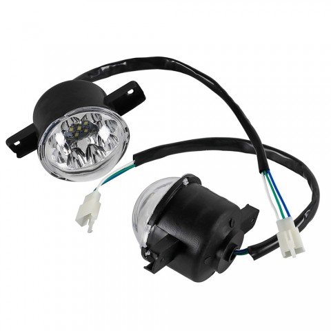 3 wire LED Headlight Head Light ATV Quad 110 125CC 150cc