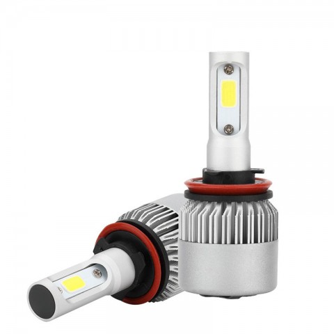 H11 200W 20000LM CREE LED Headlight Kit Hi-Low Beam 6000K White