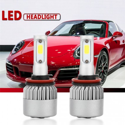 H4 9003 200W 20000LM CREE Car LED Headlight Hi-Low Beam 6000K White