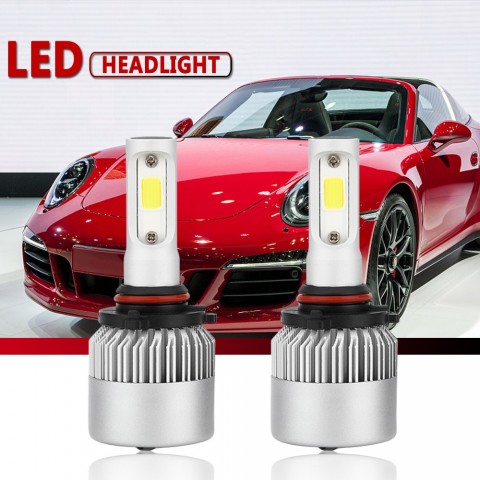 9005 200W 20000LM CREE LED Headlight KIT Car Hi-Low Beam 6000K White