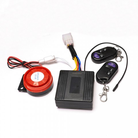 12v Security Alarm System Anti-theft Remote Control Start Host Motorcycle pit