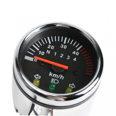 12V Motorcycle Speedometer Odometer KMH Gauge light for ATV Dirt Bike