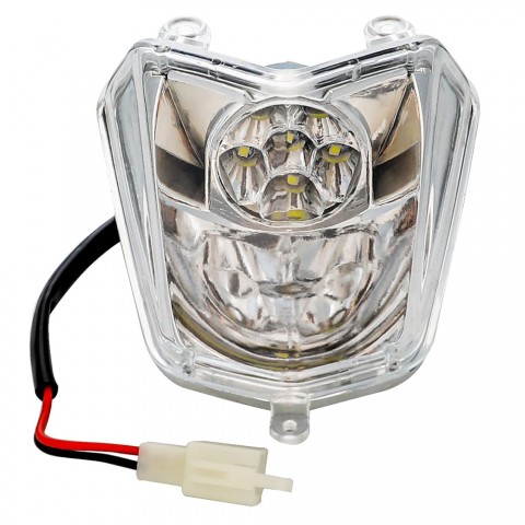 24v Front Headlight fr Chinese Mini ATV Quad Go kart Taotao Sunl 