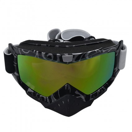 Anti-fog UV Protection Motorbike MX Racing Goggles Quad Dirt Trail Bike Skiing