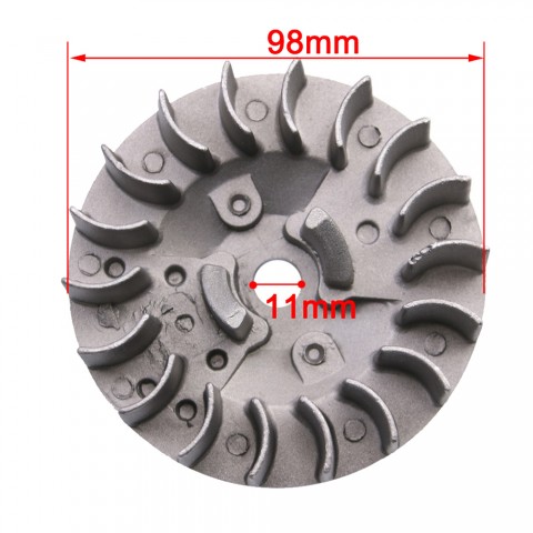 Mini Pocket Dirt Race Bike Flywheel For 47cc 49cc ATV Quad Bike