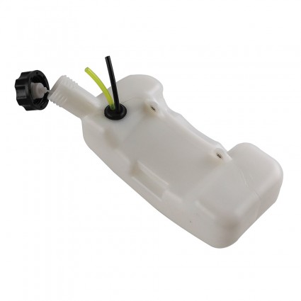 Gas Fuel Petrol Tank For 43-49cc Engine Motor Bike Scooter White