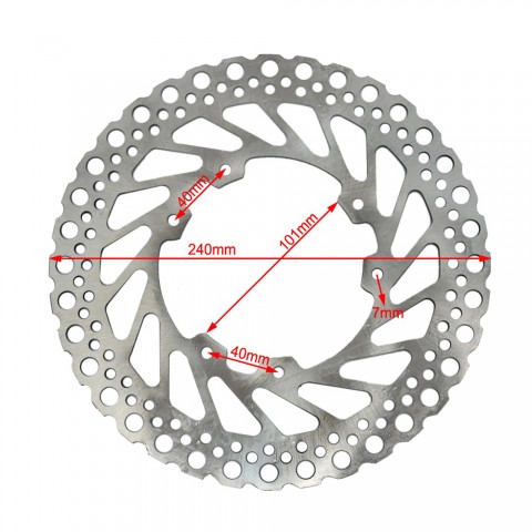 Front Brake Disc Rotor For Honda CR125 CR125F CR250R CR250F CR450F