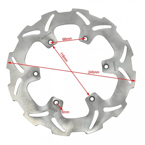 Motorcycle Brake Rotor DBS-2016W Dirt Bike ATV Go Kart Quads