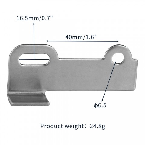 Rear Brake Caliper Bracket Mount for Drum Brake to Disc Brake Dirt Pit bike ATV