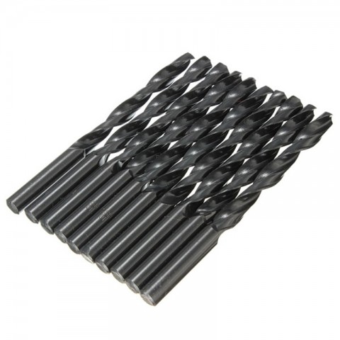 10Pcs 2mm-14mm Micro Steel HSS Twist Drilling Auger Bit for Electrical Drill New