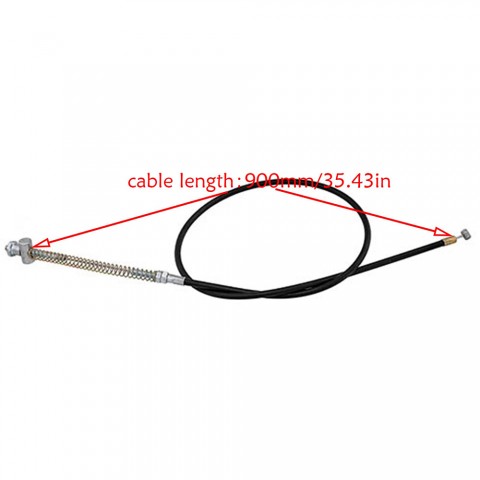 35.4" Front Wheel Drum Brake Cable Line for Dirt Pit Bike 50-125cc