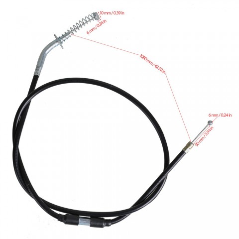 1080mm Front Drum Brake Cable For Quad Dirt Bike ATV Dune Buggy